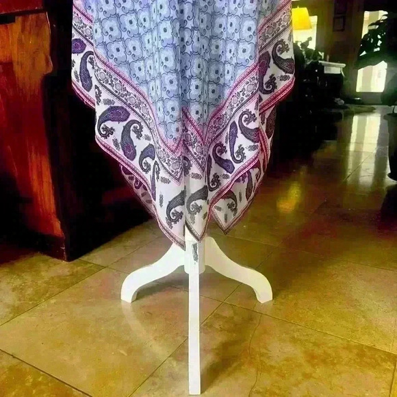 JOLT  sleeves scarf style sundress XL. Fully lined.  Paisley print. Exc cond - Picture 8 of 16